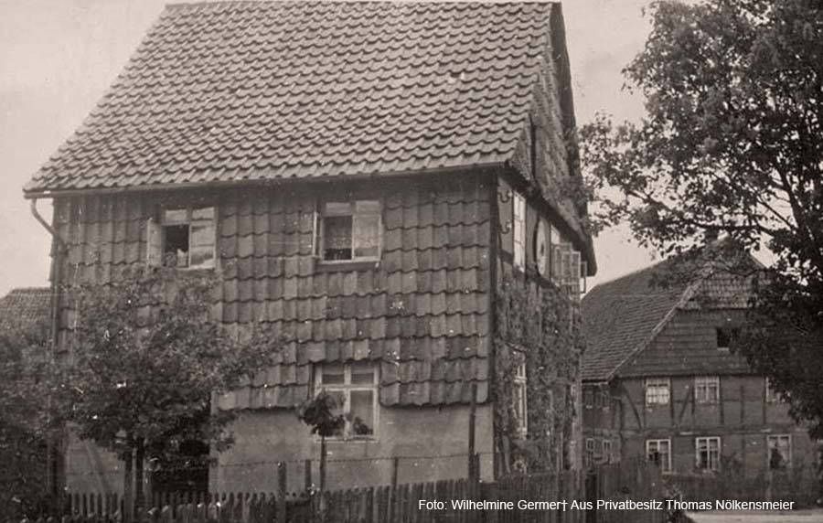 Hockeln, Haus in den 50er Jahren